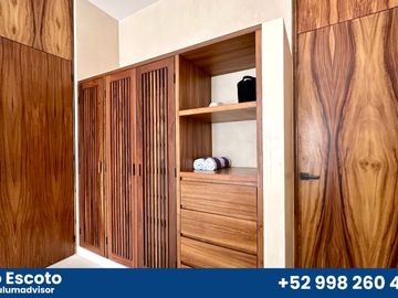 Departamento de Lujo de 3REC en Aldea Zamá con jacuzzi privado