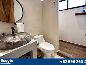 Departamento de Lujo de 3REC en Aldea Zamá con jacuzzi privado