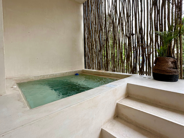 Departamento de Lujo de 3REC en Aldea Zamá con jacuzzi privado