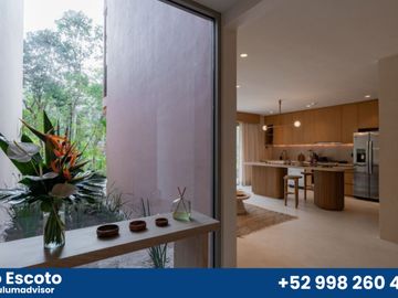 Exclusivo Departamento de 1REC de Lujo en Aldea Zamá, Tulum