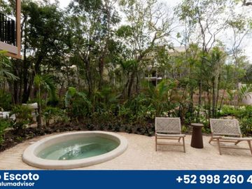 Exclusivo Departamento de 1REC de Lujo en Aldea Zamá, Tulum