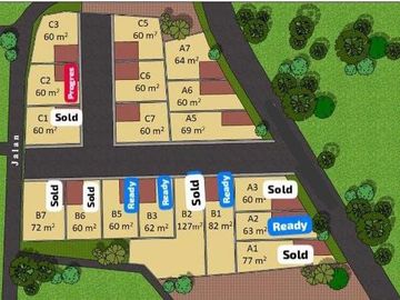 Rumah Dijual Baru Ready Di Tangerang Selatan Dekat Paradise Walk, Perumahan Syariah Nego