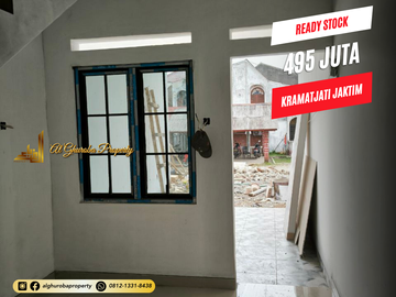 RUMAH 2 LANTAI MURAH KRAMATJATI JAKARTA TIMUR AKSES MOBIL 495 JUTA