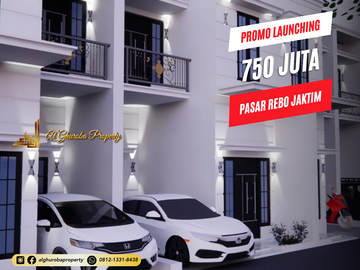 RUMAH 2 LANTAI 3KT MURAH 700 JUTA-AN DI KALISARI CIJANTUNG JAKARTA TIMUR