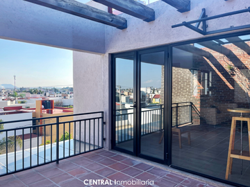 Exclusivo Departamento Vintage en Venta | 2 Recámaras | 2 Estacionamientos | Amplia Terraza Privada| San Pedro Cholula
