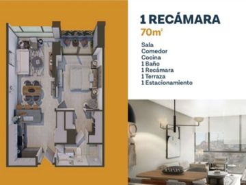 Departamento en Preventa en Xavia Residencial en Tijuana D13