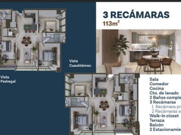 Departamento en preventa en Xavia Residencial en Tijuana D13