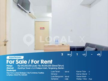 Apartemen Ayodhya Tower J Lt.5 Kelapa Indah, Tangerang, Banten