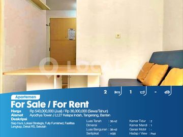 Apartemen Ayodhya Tower J Lt.27 Kelapa Indah, Tangerang, Banten