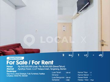 Apartemen Ayodhya Tower J Lt.27 Kelapa Indah, Tangerang, Banten