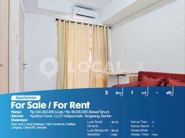 Apartemen Ayodhya Tower J Lt.27 Kelapa Indah, Tangerang, Banten
