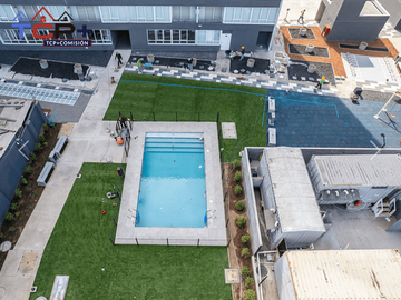 Departamento Quinta Normal Planta  2D1B 44 m2 valor 2258 uf compra sin pagar pie aplica   bono pie del 5% y 10%