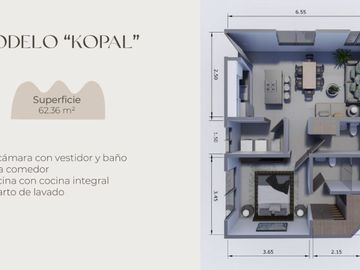 Departamento en Preventa en Industrial Aviación Prototipos diferentes.