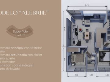 Departamento en Preventa en Industrial Aviación Prototipos diferentes.