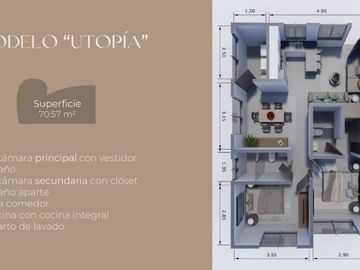 Departamento en Preventa en Industrial Aviación Prototipos diferentes.