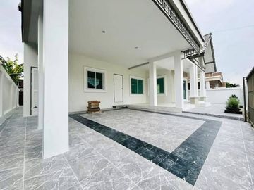 Single-storey detached house for sale, newly renovated, Senseer Home Village, Ao Udom, Sriracha, Chonburi