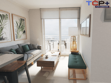 Departamento nuevo  Renca 2d2b 44 m2 valor  2255 uf compra con beneficio bono pie del 5% y 10% bono pie no se paga