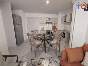 Departamento nuevo  Renca 2d2b Mariposa 45 m2 valor  2360 uf compra con beneficio bono pie del 5% y 10% bono pie no se paga
