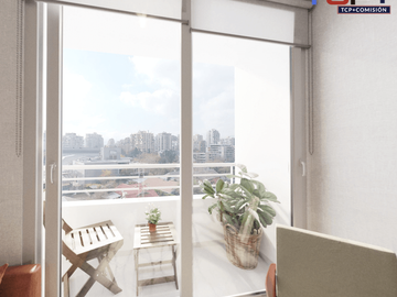Departamento nuevo  Renca 2d2b Mariposa 45 m2 valor  2360 uf compra con beneficio bono pie del 5% y 10% bono pie no se paga