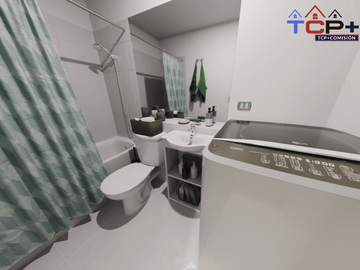 Departamento nuevo  Renca 3d2b 48 m2 valor  2396 uf compra con beneficio bono pie del 5% y 10% bono pie no se paga