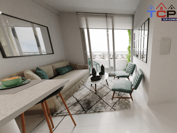 Departamento nuevo  Renca 3d2b 48 m2 valor  2396 uf compra con beneficio bono pie del 5% y 10% bono pie no se paga