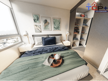 Departamento nuevo en Renca 3d1b 48 m2 valor 2235 uf compra con bono pie del 5% y 10% préstamo del 5% y 10%