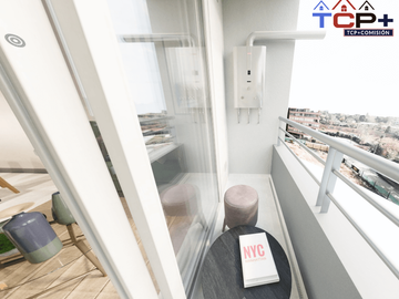 Departamento nuevo en Renca 3d1b 48 m2 valor 2235 uf compra con bono pie del 5% y 10% préstamo del 5% y 10%