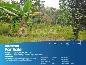 Tanah / Kavling KP. Cipeusing Cibeber, Cianjur, Jawa Barat