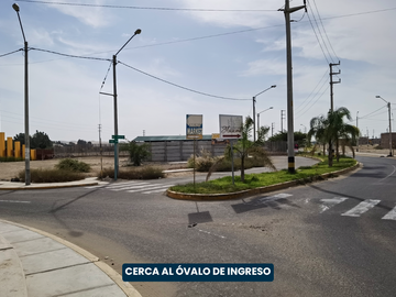 TERRENO FRENTE A AVENIDA - DUNAS DE LA FLORIDA II ETAPA (ICA)