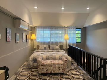 This fully furnished two bedroom, three bathroom town house has a usable area total 240 sq.m.(2,583Sq. ft.) Located in a vibrant area of chiang mai  w