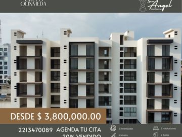 VENTA DEPARTAMENTO EN LA JUAREZ CENTRO DE PUEBLA ZONA ESMERALDA
