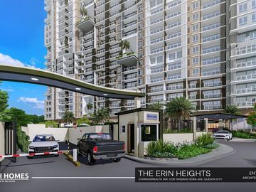 𝟏𝟐% 𝐃𝐏 𝐏𝐑𝐎𝐌𝐎|𝐓𝐇𝐄 𝐄𝐑𝐈𝐍 𝐇𝐄𝐈𝐆𝐇𝐓𝐒 2 Bedroom Condo in Commonwealth Ave. cor Tandang Sora Ave., Quezon City near MRT 7, INC, UP