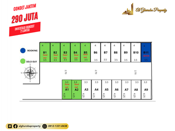 INVESTASI RUKOST/KONTRAKAN MURAH RUMAH 2 LANTAI 290 JUTA CONDET JAKARTA TIMUR