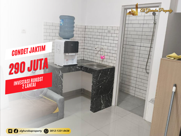INVESTASI RUKOST/KONTRAKAN MURAH RUMAH 2 LANTAI 290 JUTA CONDET JAKARTA TIMUR