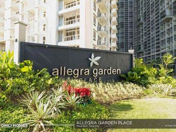 𝗔𝗟𝗟𝗘𝗚𝗥𝗔 𝗚𝗔𝗥𝗗𝗘𝗡 𝗣𝗟𝗔𝗖𝗘 | 𝟭𝟮% 𝗗𝗣 𝗣𝗥𝗢𝗠𝗢 Studio Condo in Bagong Ilog Pasig City near BGC, Taguig, Ortigas CBD, Megamall, C5