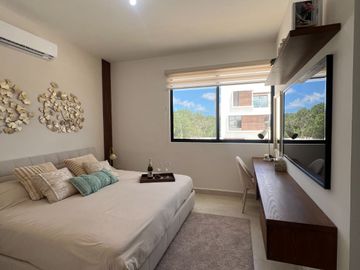 CASA EN VENTA DE 3 HABITACIONES EN CANCUN CERCA DE CENTROS COMERCIALES