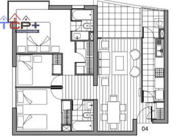 Departamento 3d2b 82,53 m2 valor 5360 uf San Miguel compra sin pagar pie aprobado al 90% al 85% y al 80% venta sin comisión-Oasis
