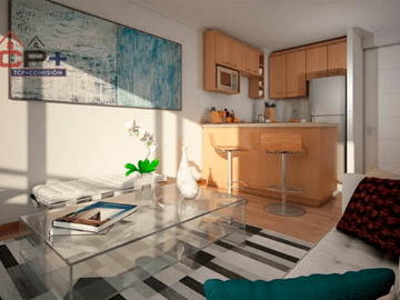 Departamento 3d2b 82,53 m2 valor 5360 uf San Miguel compra sin pagar pie aprobado al 90% al 85% y al 80% venta sin comisión-Oasis