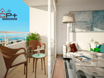Departamento 3d2b 82,53 m2 valor 5360 uf San Miguel compra sin pagar pie aprobado al 90% al 85% y al 80% venta sin comisión-Oasis