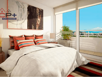 Departamento 3d2b 82,53 m2 valor 5360 uf San Miguel compra sin pagar pie aprobado al 90% al 85% y al 80% venta sin comisión-Oasis