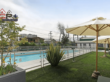 Departamento 3d2b 82,53 m2 valor 5360 uf San Miguel compra sin pagar pie aprobado al 90% al 85% y al 80% venta sin comisión-Oasis