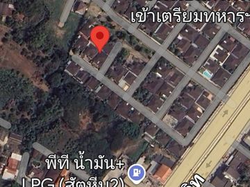 Selling a detached house in Navy House 22, Bang Sareh Sub-district, Sattahip District, Chonburi Province.