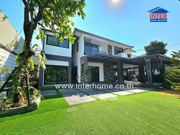 2-storey detached house, 102.5 sq.w., Habitia Village, Panya Intra 2, near Satit Phatthana School, Khlong Song Road, Panya Intra Road, Khlong Sam Wa D
