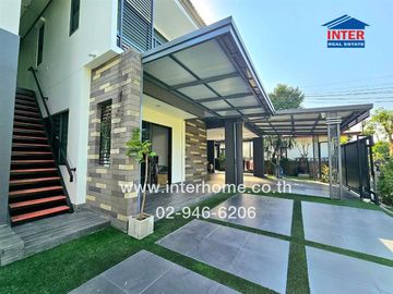 2-storey detached house, 102.5 sq.w., Habitia Village, Panya Intra 2, near Satit Phatthana School, Khlong Song Road, Panya Intra Road, Khlong Sam Wa D