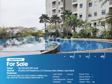 Apartemen Mustika Golf Residence Lt.9 Cikarang Utara, Bekasi, Jawa Barat