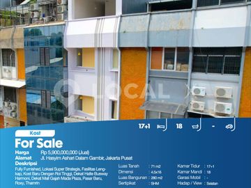 Kost Jl. Hasyim Ashari Dalam Gambir, Jakarta Pusat