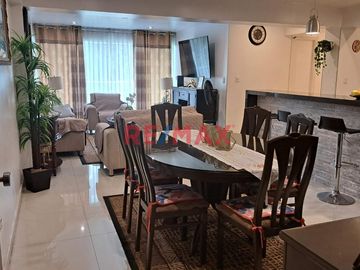 Oportunidad. Vendo Lujoso Departamento De 3 Dormitorios En Los Olivos, Cerca A La Municipalidad