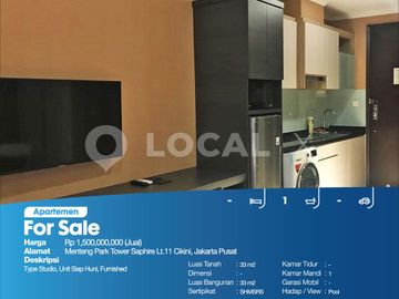 Apartemen Menteng Park Tower Saphire Lt.11 Cikini, Jakarta Pusat