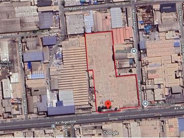 TERRENO EN VENTA INDUSTRIA LIGERA ,AV ARGENTINA 4002 M2