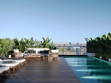 2 Ambientes con Increíble Vista en La Mejor Zona de Palermo